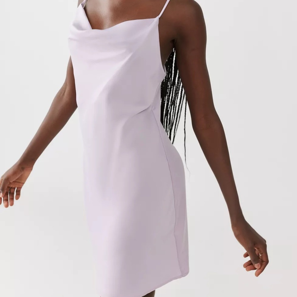 Urban Outfitters Mallory Cowl Neck Slip Dress